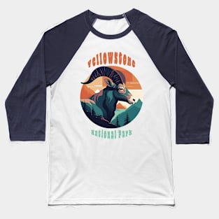 Yellowstone National Park Baseball T-Shirt